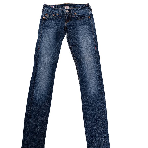 True Religion Denim - True Religion Medium Wash Jeans Med Rise skinny jeans